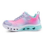 Skechers S Lights Flutter Heart Lights Jr 302315-LVMT shoes - Image 5