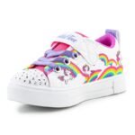 Skechers S-Lights Girls Twinkle Sparks Jumpin Clouds Jr 314809N-WMLT shoes - Image 4