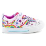 Skechers S-Lights Girls Twinkle Sparks Jumpin Clouds Jr 314809N-WMLT shoes - Image 7
