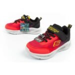 Skechers S Lights-Meteor Jr 401495N/RDBK shoes - Image 8