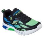 Skechers S Lights shoes: Flex-Glow-Dezlo JR 400016L-BBLM - Image 3