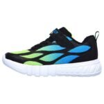 Skechers S Lights shoes: Flex-Glow-Dezlo JR 400016L-BBLM - Image 4