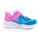 Skechers S Lights-Skechers Sola Jr 303714N/HPBL shoes - Image 4