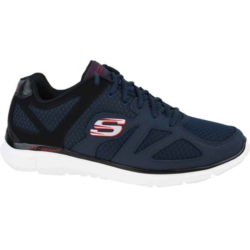 lupin-wear-ca-skechers-satisfaction-m-58350-nvbk-shoes-572088 Skechers Satisfaction M 58350-NVBK shoes - Image 1