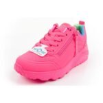 Skechers Uno Lite childrens sports sneakers shoes, pink, comfortable - Image 3