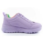 Skechers Uno Lite childrens sports sneakers shoes purple comfortable - Image 4