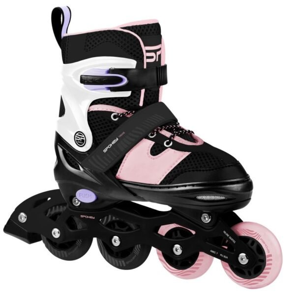 Spokey Trixie BK/PK Jr SPK-944678 roller skates size 35-38