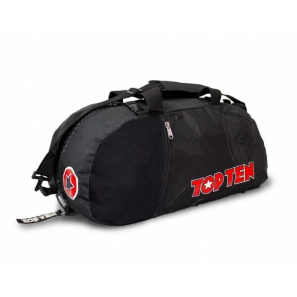 TOP TEN sports bag with backpack function 55 x 29 x 27 cm TOR-P6A black (PRICE CHANGE)