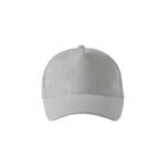 Unisex 5P Cap (Light Gray) - Image 2