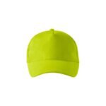 Unisex 5P Cap (Lime) - Image 2