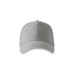 Unisex Sandwich Cap 6P (Light Gray) - Image 2