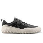 Vivobarefoot TRACKER LEATHER AT LOW MENS OBSIDIAN/WHITE mens shoes (309534-04)