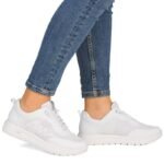 White Remonte Rieker D2V04-80 casual sneakers - Image 5