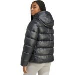 Womens adidas ESS SD P HD J jacket black JV7767 - Image 3