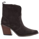 Womens brown leather cowboy boots Big Star TT274956 - Image 2
