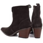 Womens brown leather cowboy boots Big Star TT274956 - Image 4