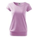 Womens City T-shirt (orchid) - Image 2