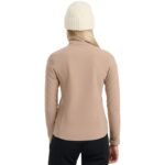 Womens fleece sweatshirt 4F F069 light brown 4FWAW25UFLEF069 82S - Image 3
