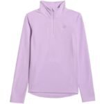 Womens fleece sweatshirt 4F F069 light purple 4FWAW25UFLEF069 52S - Image 2