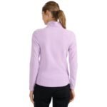 Womens fleece sweatshirt 4F F069 light purple 4FWAW25UFLEF069 52S - Image 3
