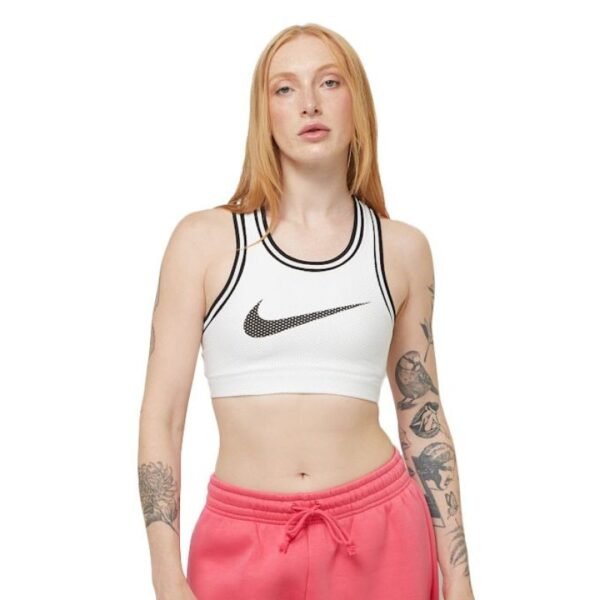 Womens Light-Support Padded Jersey Sports Bra