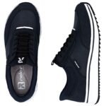 Womens navy blue high-heeled shoes Rieker L5850-14 - Image 3