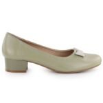 Womens olive pumps Jezzi 200-15 - Image 2