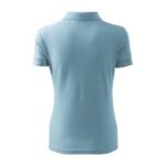Womens Pique Polo Free Polo Shirt (Blue) - Image 6