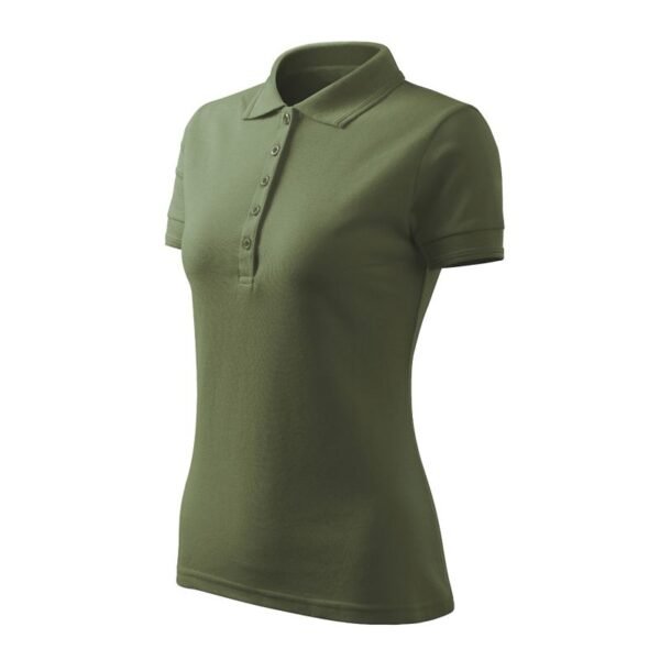 Womens Pique Polo Free Polo Shirt (khaki)