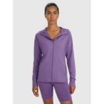 Womens quick-drying regular training sweatshirt 4F 4FWAW25TFSWF585-53S