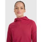 Womens quick-drying trekking sweatshirt regular 4F 4FWAW25TFSWF591-53S - Image 7