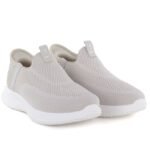 Womens slip-on beige sports shoes Potocki BK01312 - Image 4