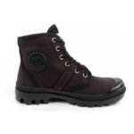 Womens sports shoes, ankle boots, Palladium Pallabrousse, black - Image 4