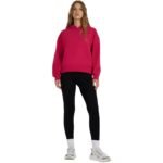 Womens sweatshirt 4F F1887 dark pink 4FWAW25TSWSF1887 53S - Image 6