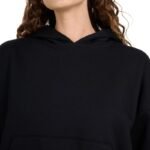 Womens sweatshirt 4F F1887 deep black 4FWAW25TSWSF1887 20S - Image 4