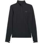 Womens thermal sweatshirt 4F F098 deep black 4FWAW25UBRUF098 20S - Image 2