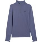 Womens thermal sweatshirt 4F F098 denim 4FWAW25UBRUF098 32S - Image 2
