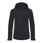Womens Trail Softshell Jacket (ebony gray) - Image 2