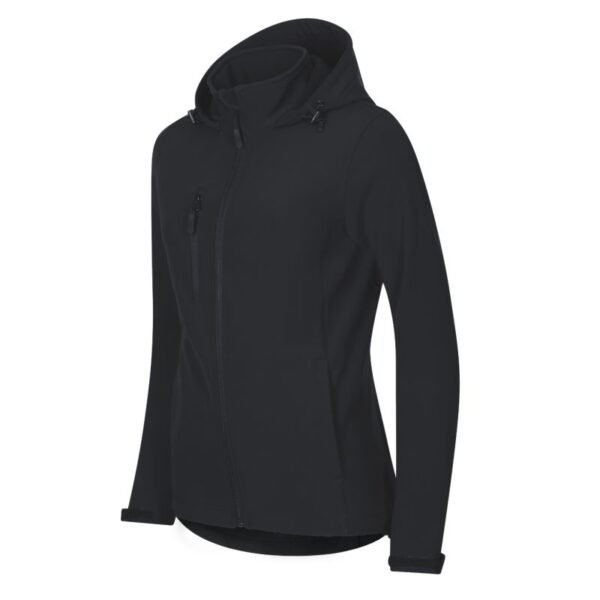 Womens Trail Softshell Jacket (ebony gray)