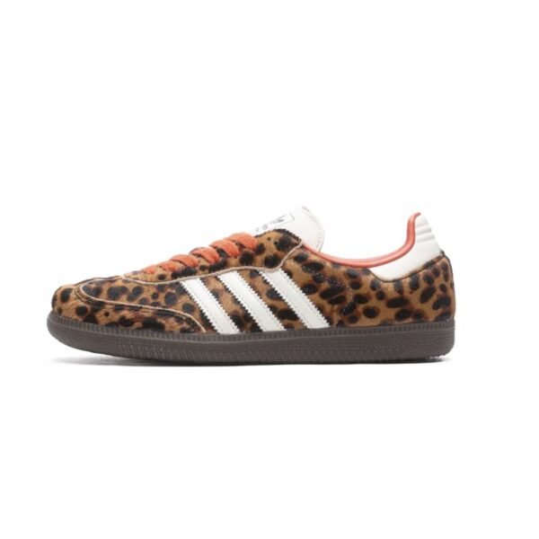 Adidas Samba OG W Leopard Preloved Red shoes JI2734