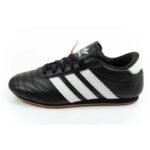 Adidas womens sports shoes Taekwondo Lace black fashionable leather - Image 2