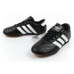 Adidas womens sports shoes Taekwondo Lace black fashionable leather - Image 8
