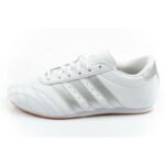 Adidas womens sports shoes Taekwondo Lace white fashionable leather - Image 2
