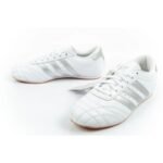 Adidas womens sports shoes Taekwondo Lace white fashionable leather - Image 8