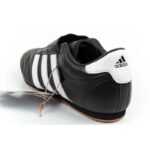 Adidas Womens Taekwondo Sports Shoes Black Leather Slip-On - Image 5