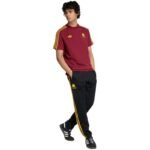Mens adidas AS Roma Originals Tee burgundy JZ7185 - Image 5