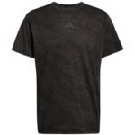 Mens adidas D4T Power Aop Tee Black KF3097 - Image 2