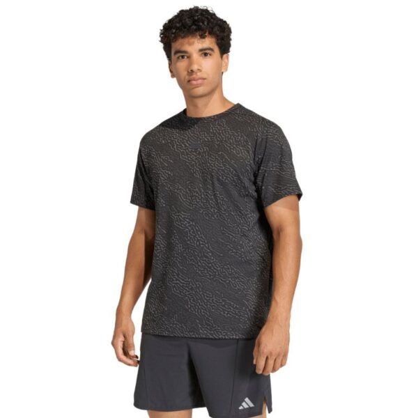 Mens adidas D4T Power Aop Tee Black KF3097