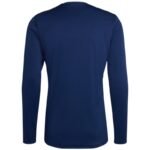 Mens adidas Entrada 26 Long Sleeve Jersey Navy Blue KF5850 - Image 3