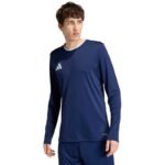 Mens adidas Entrada 26 Long Sleeve Jersey Navy Blue KF5850